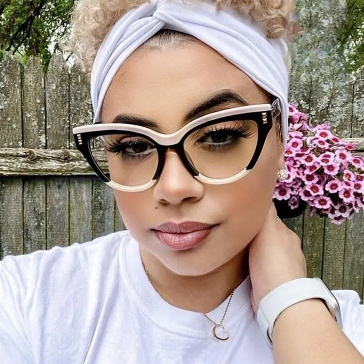 Cat Eye optisten silmälasien kehykset